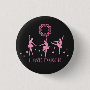 Badge Rond 2,50 Cm Collection d'expressions pour enfants Fille
