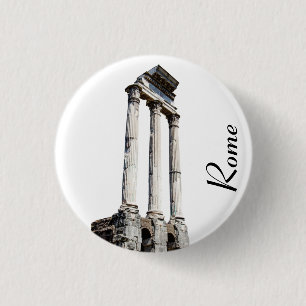 Badge Rond 2,50 Cm Colonnes de pierre anciennes