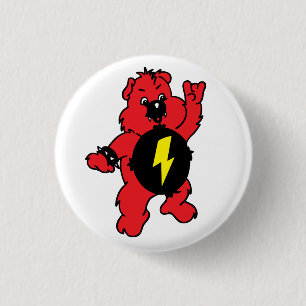Badge Rond 2,50 Cm COMME SI punk soutenez