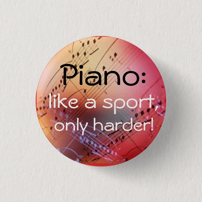 Badge Rond 2,50 Cm Comme un sport (Devant)