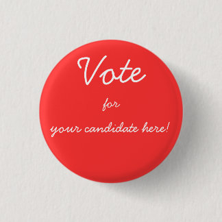 Badge Rond 2,50 Cm Complétez les boutons de candidat