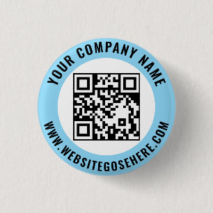 Badge Rond 2,50 Cm Conception de modèle promotionnel de logo d'entrep