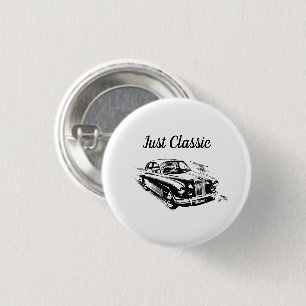 Badge Rond 2,50 Cm Conception de typographie pour la fête des pères, 