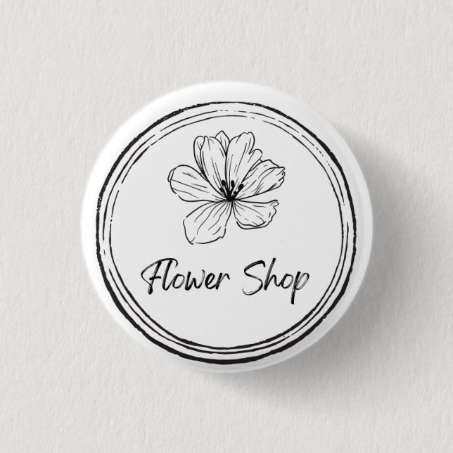 Badge Rond 2,50 Cm Conception des petits boutons (Devant)