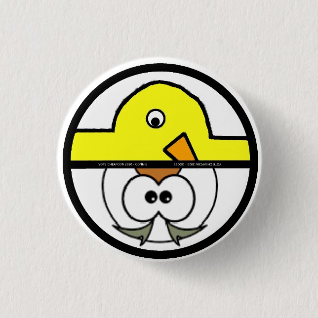 Badge Rond 2,50 Cm connie goose 2020 (Devant)