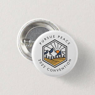Badge Rond 2,50 Cm Convention JW 2022 - Montagne