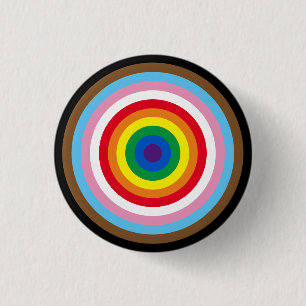 Badge Rond 2,50 Cm Cool du drapeau gay pride Lgbtq arc-en-ciel