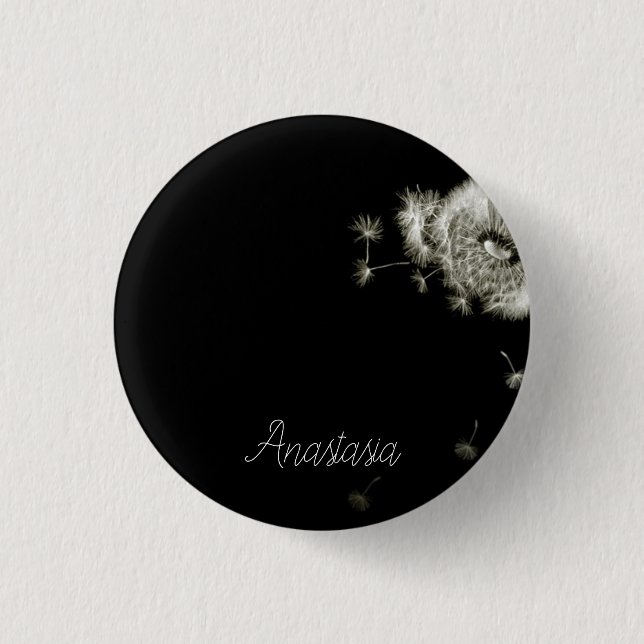 Badge Rond 2,50 Cm Cool, Extraordinaire, Dandelion (Devant)