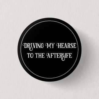 Badge Rond 2,50 Cm Corbillard