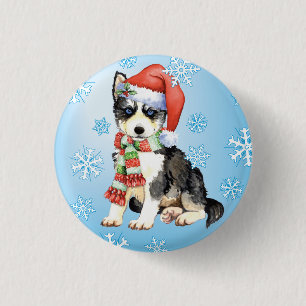 Badge Rond 2,50 Cm Costaud heureux de Howlidays