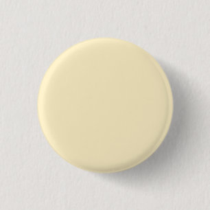 Badge Rond 2,50 Cm Coupe de beurre pâle Couleur uni jaune
