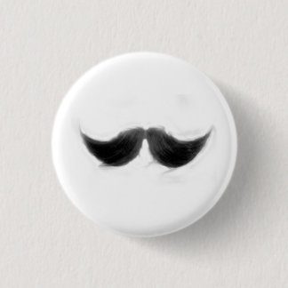 Badge Rond 2,50 Cm cowboy de moustache