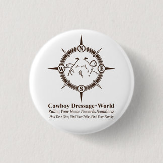 Badge Rond 2,50 Cm Cowboy Dressage®