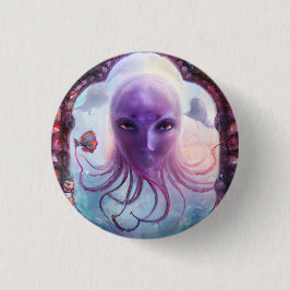 Badge Rond 2,50 Cm Créature mythique de la mer