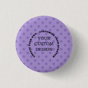 Badge Rond 2,50 Cm Créez votre propre conception personnalisée