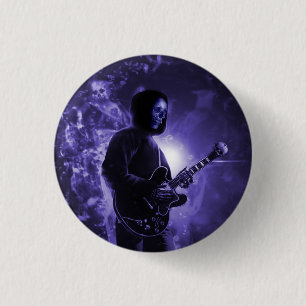Badge Rond 2,50 Cm Crescendo de bouton d'obscurité