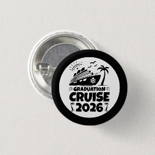 Badge Rond 2,50 Cm Croisière de fin d'études sur mesure année Séjour