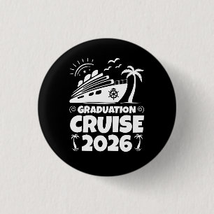Badge Rond 2,50 Cm Croisière de fin d'études sur mesure année Séjour