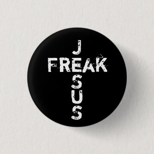 Badge Rond 2,50 Cm Cross