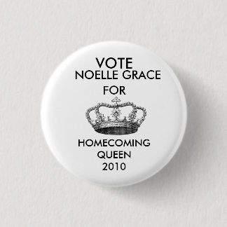 Badge Rond 2,50 Cm crownprincess-graphicsfairy006, VOTE, NOELLE GR…