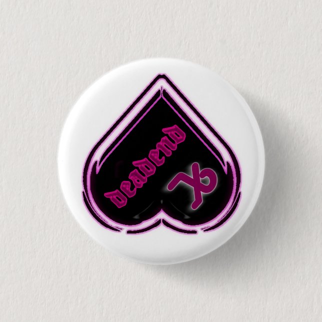 Badge Rond 2,50 Cm cul-de-sac-inclinaison (Devant)