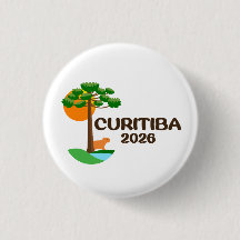 Curitiba Brazil 2026 International Convention Pin