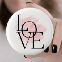 Cute Love Charming Pin Button