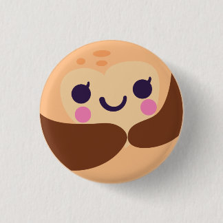 Badge Rond 2,50 Cm Cutie Pluton