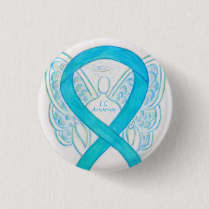 Badge Rond 2,50 Cm Cystite interstitielle (IC) Sensibilisation à la b