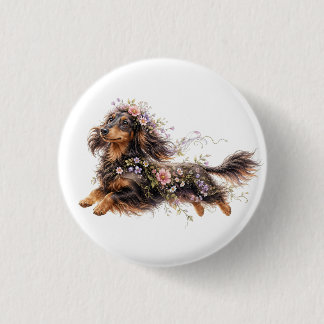 Badge Rond 2,50 Cm Dachshund