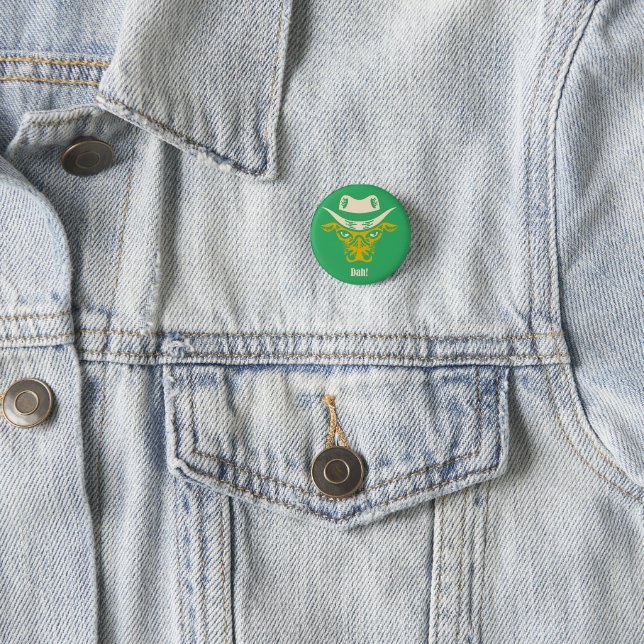 Badge Rond 2,50 Cm Dah ! (En situation)