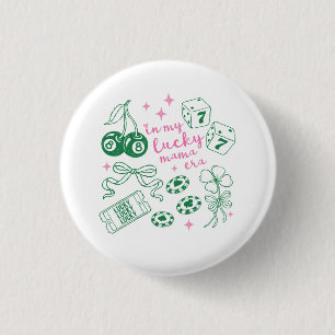 Badge Rond 2,50 Cm Dans mon ère de maman chanceuse St Patricks Day Cu