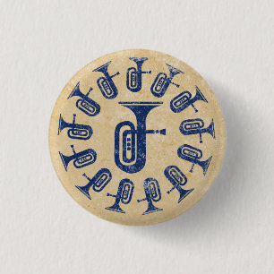 Badge Rond 2,50 Cm Danse tuba
