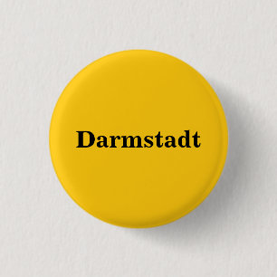Badge Rond 2,50 Cm Darmstadt   Button Gold Gleb