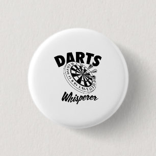 Badge Rond 2,50 Cm Darts Whisperer