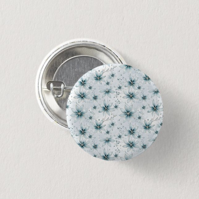 Badge Rond 2,50 Cm Décor de l'événement hivernal (Devant & derrière)