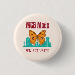 Badge Rond 2,50 Cm Description de l'activation du mode MCS Zen Papill