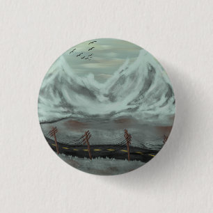 Badge Rond 2,50 Cm Désoler la route