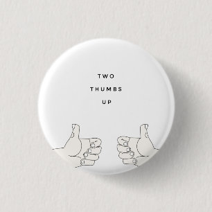Badge Rond 2,50 Cm Deux pouces