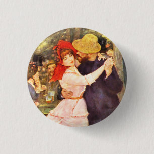Badge Rond 2,50 Cm Deux Sisters, On the Terrace Auguste Renoir