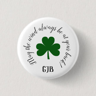Badge Rond 2,50 Cm Devis irlandais Lucky Golf Button Pin