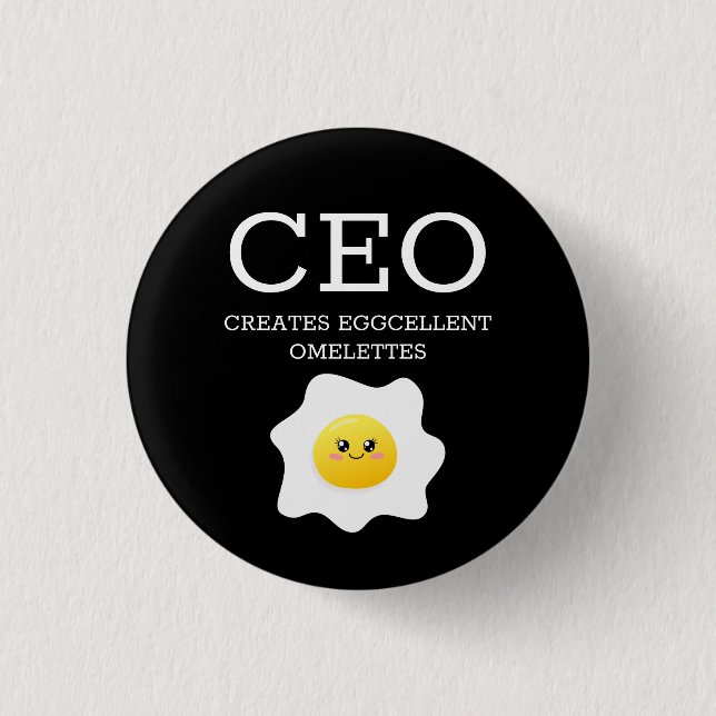 Badge Rond 2,50 Cm Directeur (Devant)