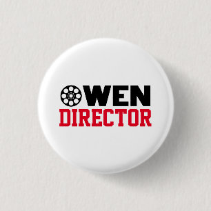 Badge Rond 2,50 Cm Directeur Owen