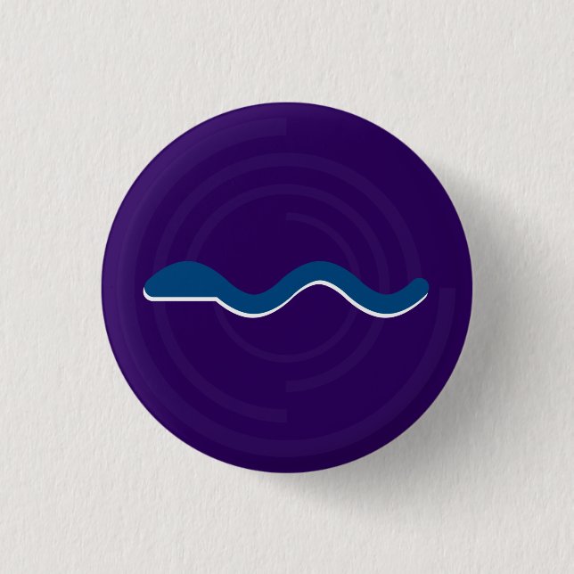 Badge Rond 2,50 Cm Docteur Who Snerd Pin (Devant)