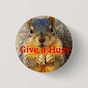 Badge Rond 2,50 Cm Donnez un câlin !_