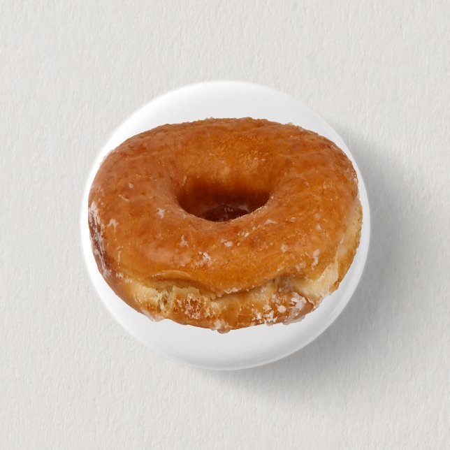 Badge Rond 2,50 Cm Donut glacé (Devant)