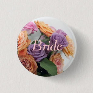 Badge Rond 2,50 Cm Douceur florale