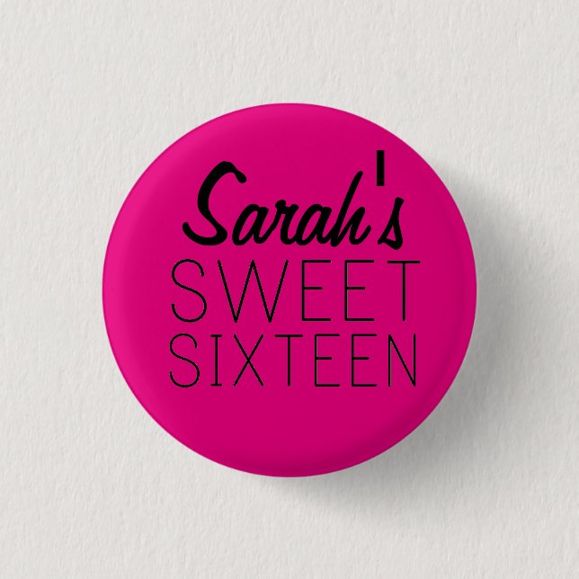 Badge Rond 2,50 Cm Douceur personnalisée 16 broches (Devant)