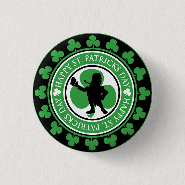 Badge Rond 2,50 Cm Dover St. Patricks (Devant)