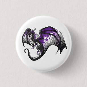 Badge Rond 2,50 Cm Dragon de fierté sexuelle